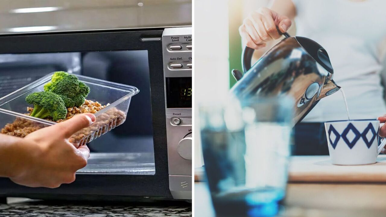 Why you should put glasses of water and salt in the microwave: housewives' tricks