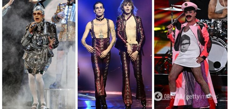 Mężczyźni na obcasach: 9 gwiazd, które rozświetliły scenę Eurowizji w butach. Zdjęcie