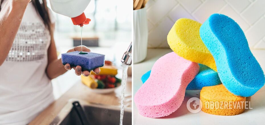 Why you should always have 2 sponges in the kitchen