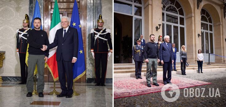 "Italy has been and is on the side of truth": Zelenskyy and Mattarello discuss Ukraine's "peace formula"