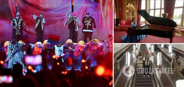 Kalush Orchestra opened the Eurovision Song Contest 2023 Grand Final with a powerful performance: Kate Middleton played "Stefania" on the piano. Photos and videos