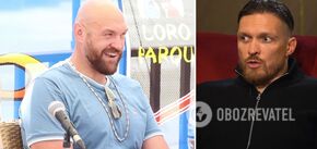 'Usik is a dick!' Tyson Fury made a boorish prank at a press conference. Video