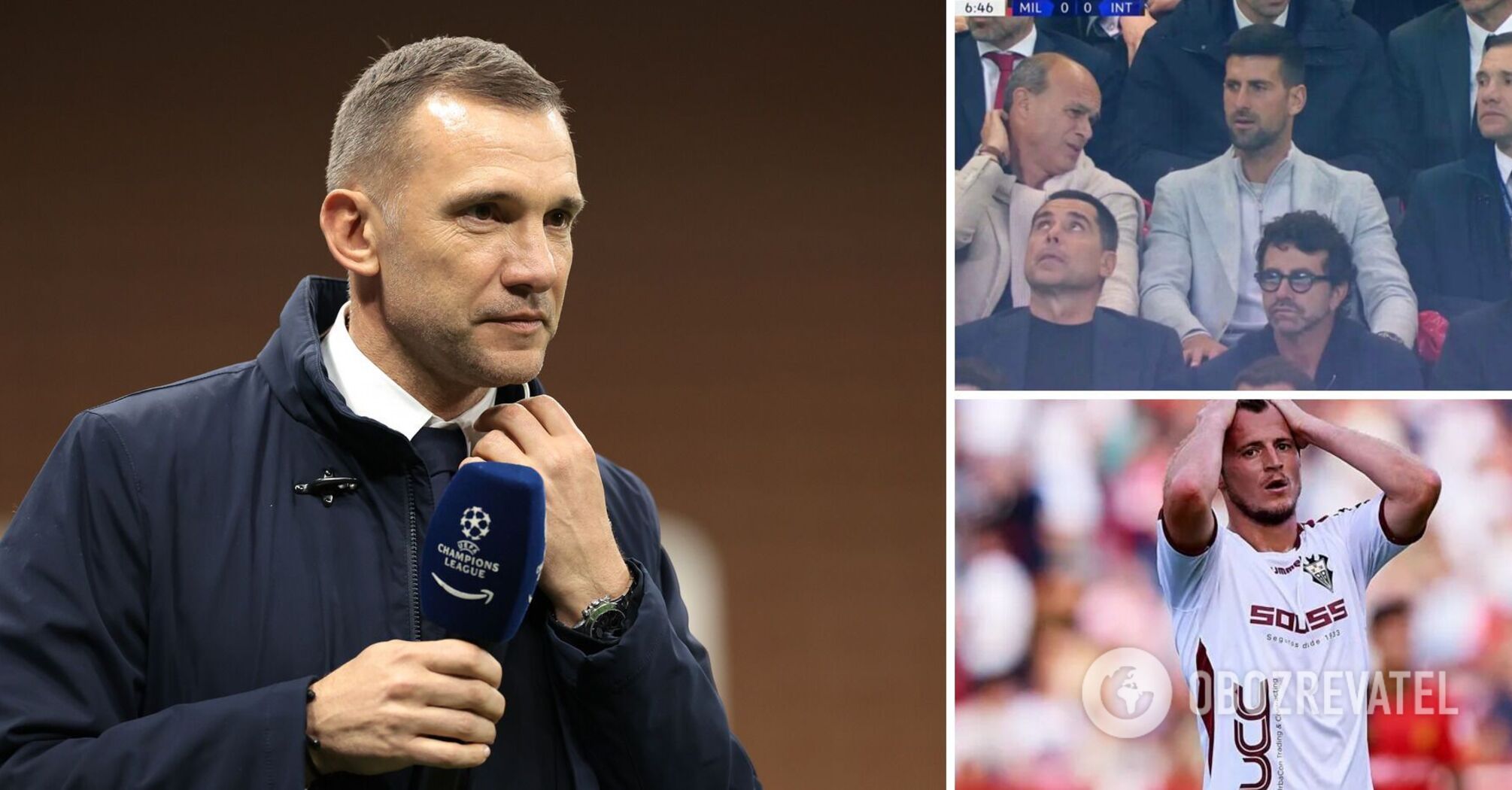 "Next to that de*t..." Zozulya attacked Shevchenko for his act at the Champions League in Milan