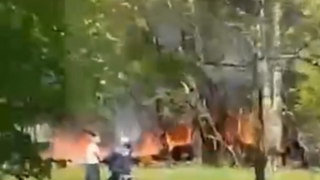 Su-34 fighter jet crashed in Bryansk region of Russia
