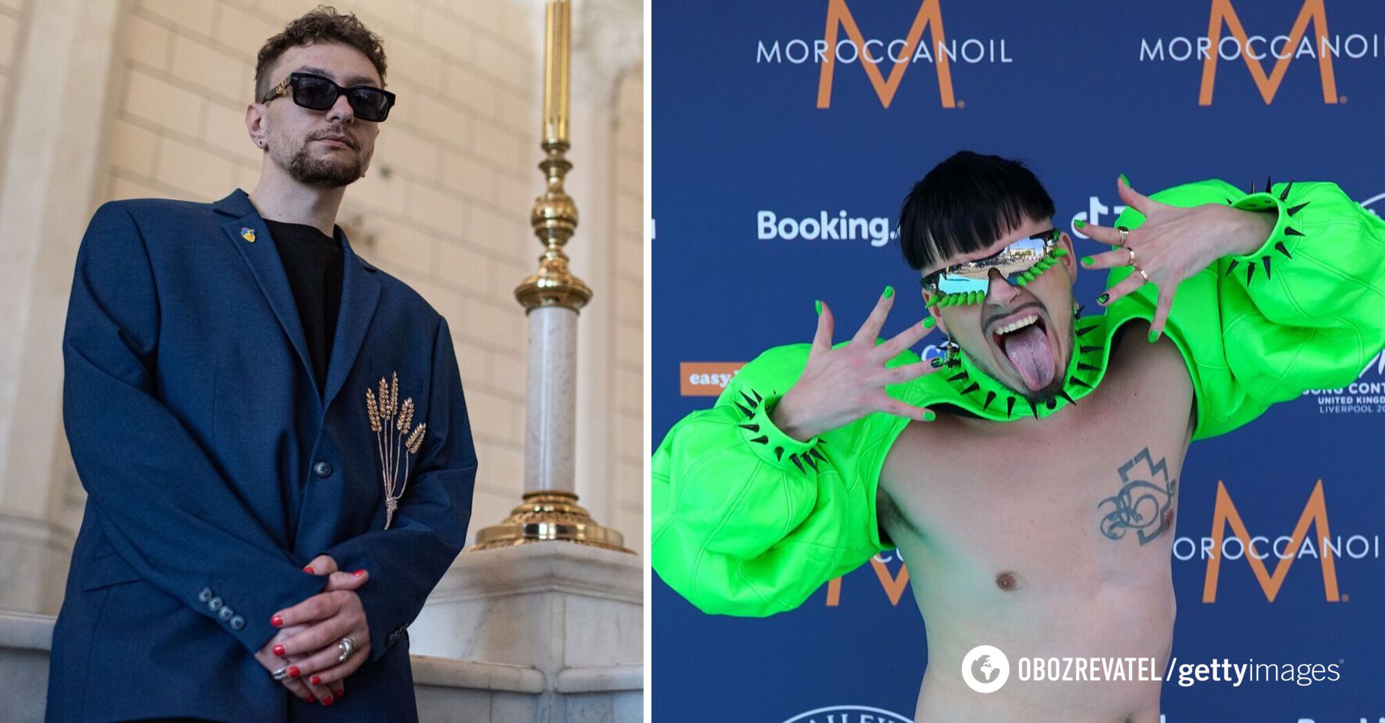 TVORCHI is also in the trend: the male manicure from the participants of Eurovision 2023 delighted Eurofans. Photo