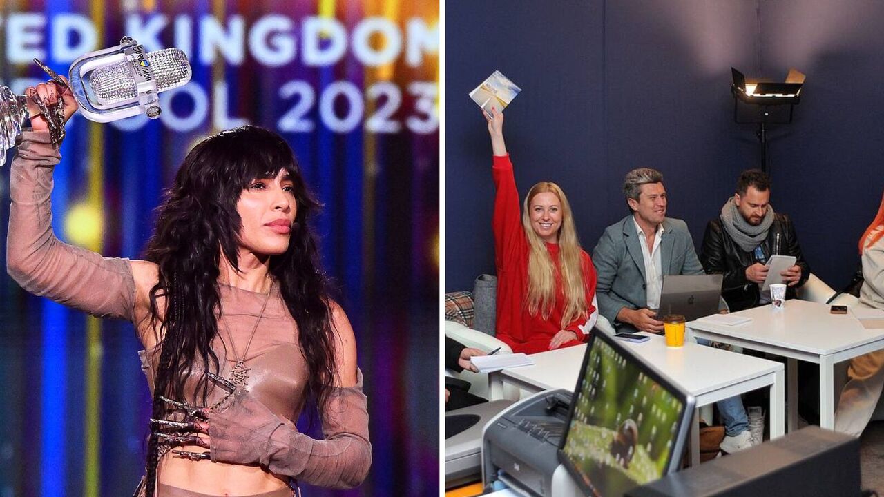 Who Ukraine gave the highest score at Eurovision 2023. Voting results