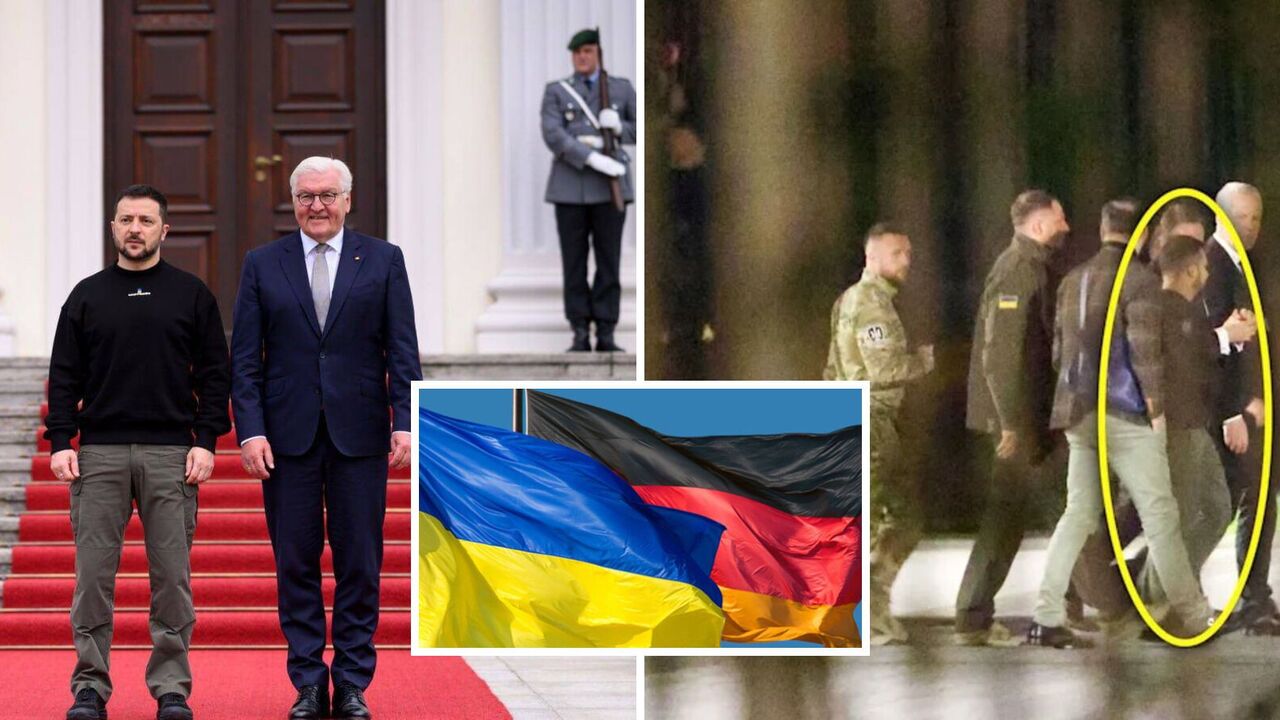 Zelensky in Germany visited the headquarters of the Ministry of Defense and met with Steinmeier and Scholz. Photo and video