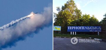 Occupiers hit Ternopil, fire broke out at the arrival site: there are victims