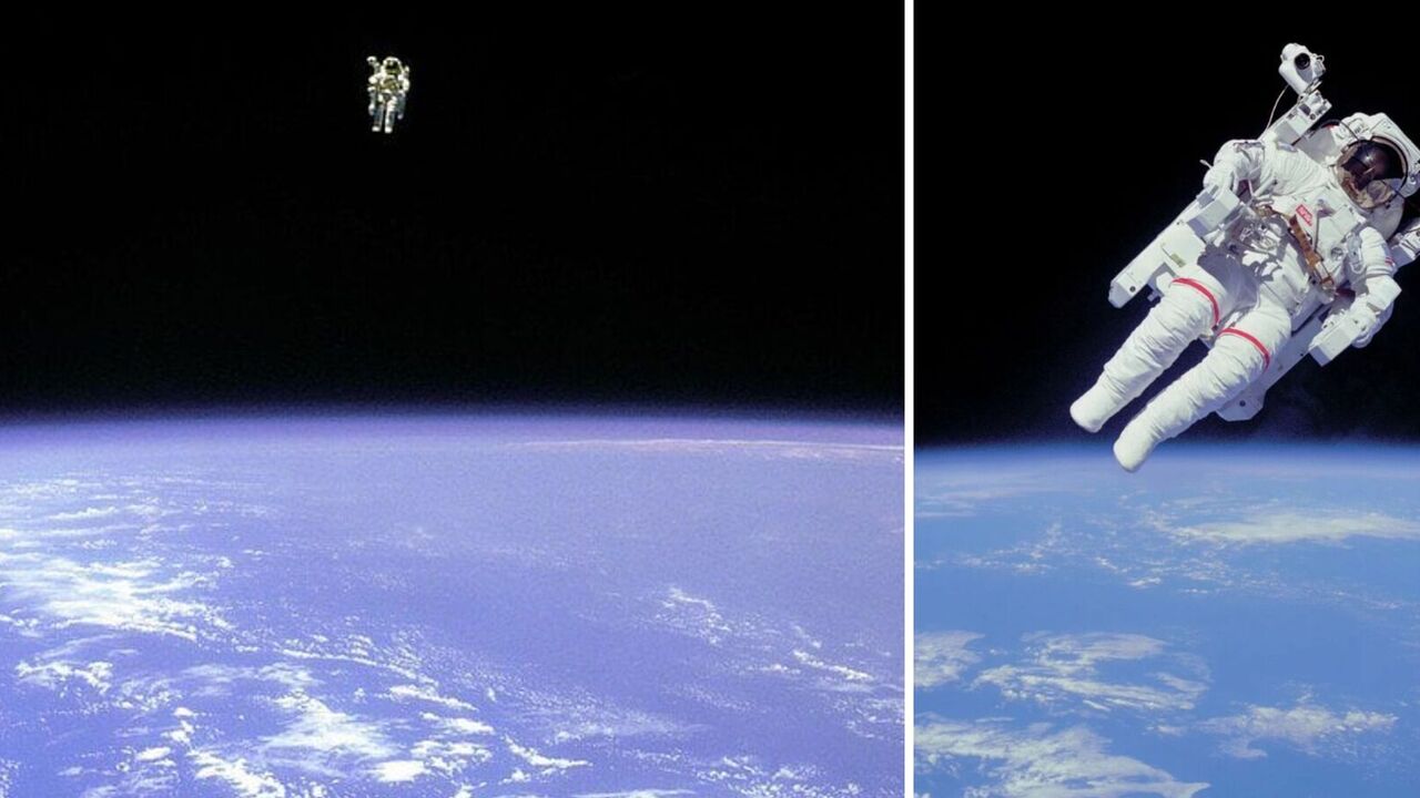 What the first spacewalk without a safety net looked like: a historical video