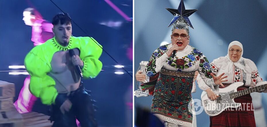 Käärijä prawie się przewróciła, Serdiutchka zgubiła buta, a Ormianka śmiała się z piosenki o 'pierdach': żenady Eurowizji 2023