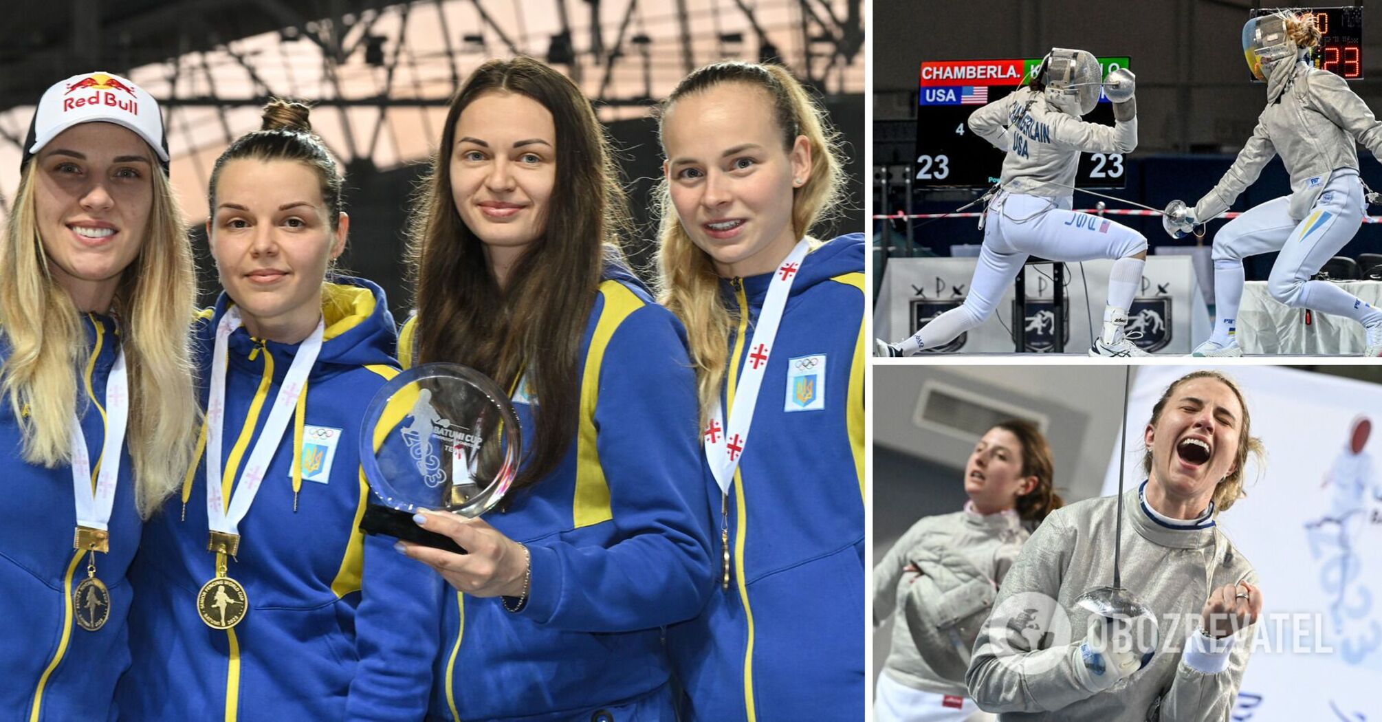 Ukraine wins Fencing World Cup after defeating the US in the gold final