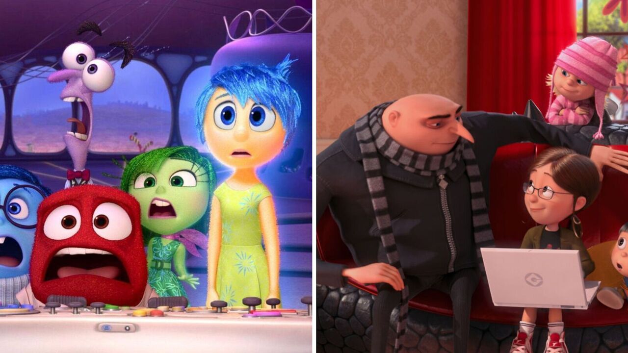 Top 5 most popular animated films