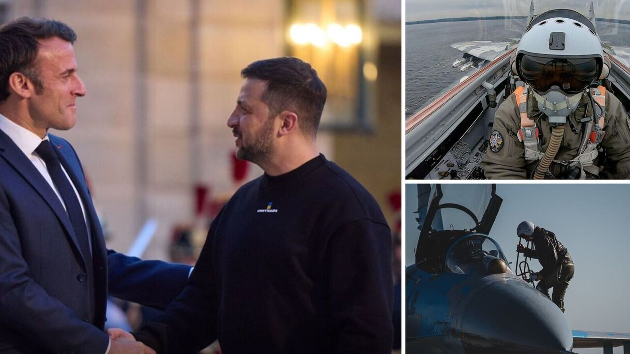 Macron mówi, kiedy we Francji może rozpocząć się szkolenie ukraińskich pilotów