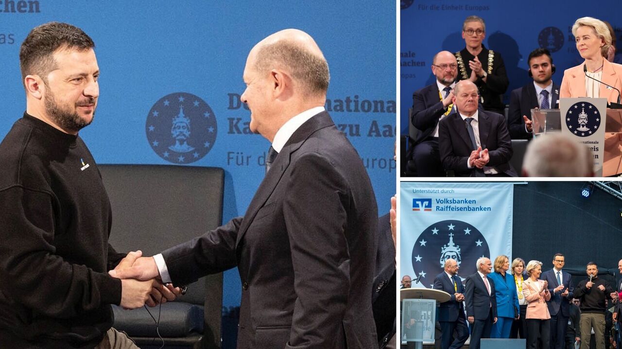 "We are with Ukraine, our history will be common": Western leaders reacted to Zelensky being awarded the Charlemagne Prize