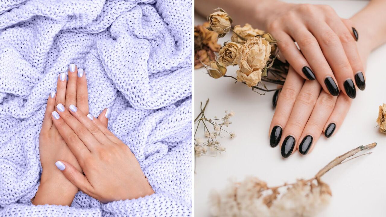 Don't do that! Four shades of nail polish you should forget about after 40: they age your hands very much. Photo