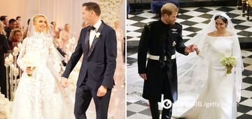 Meghan Markle vs Serena Williams and others: 7 most beautiful wedding dresses of all time. Photo.