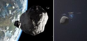 On the asteroid Ryugu, flying past Earth and Mars, discovered organics that could create life