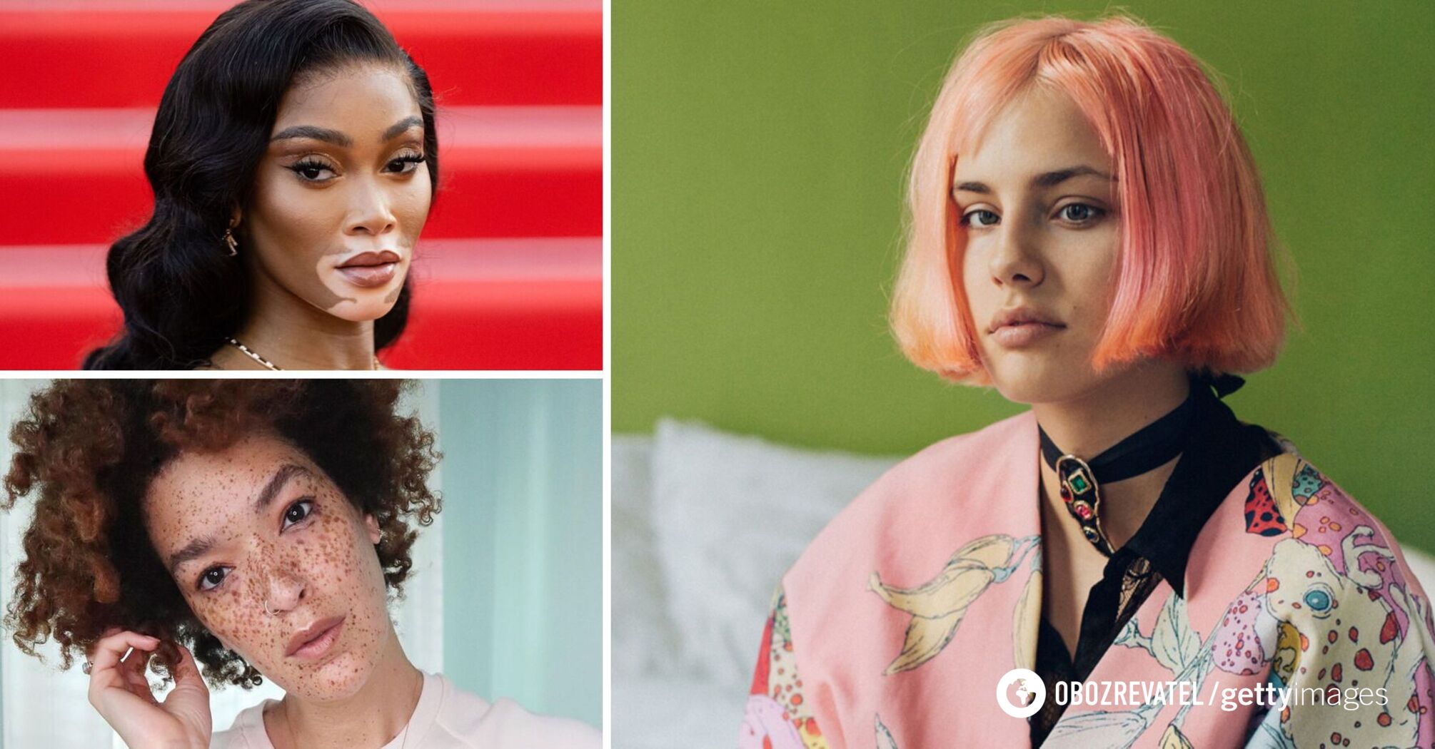 Supernatural beauty: models who turn features of their looks into their main strength