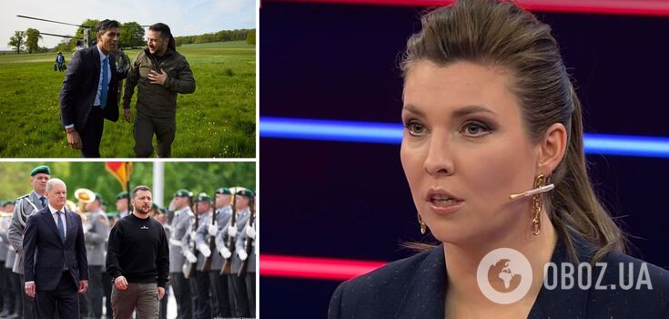 "Brzmi niepokojąco": Skabejewa zaniepokojona zachodnią pomocą wojskową dla Ukrainy i zasugerowała długą wojnę. Wideo