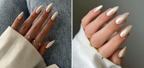 Hot summer trend: how vanilla manicure looks fashionable