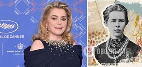 Legendarna Catherine Deneuve odczytała wiersz Łesi Ukrainki "Nadiya" podczas otwarcia Festiwalu Filmowego w Cannes. Wideo