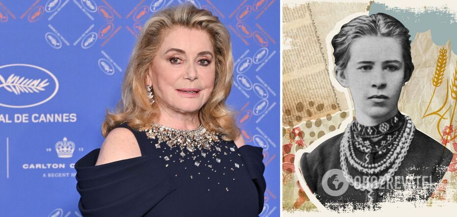 The legendary Catherine Deneuve read out Lesya Ukrainka's poem 'Nadiya' at the opening of the Cannes Film Festival. Video