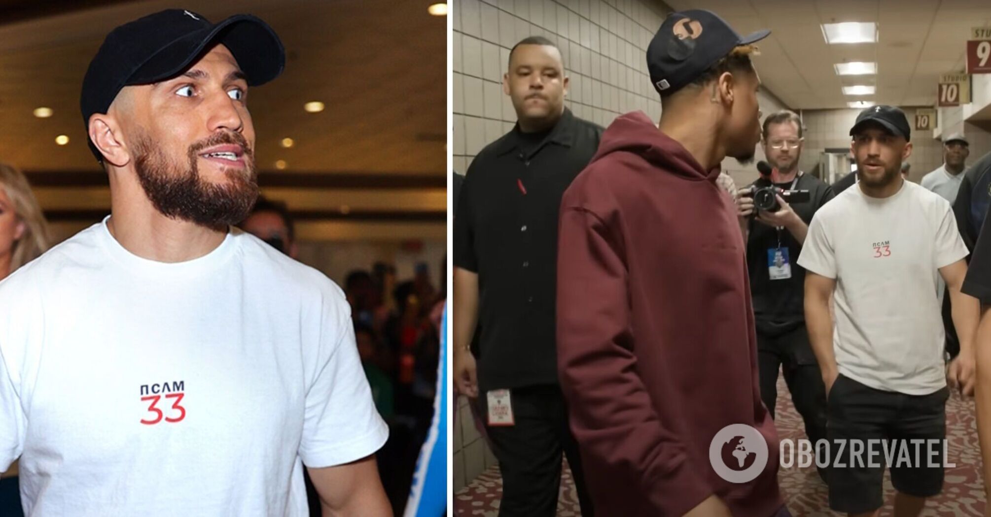 "When did you see it? Where?" Lomachenko got into an altercation with Haney before his championship fight. Video