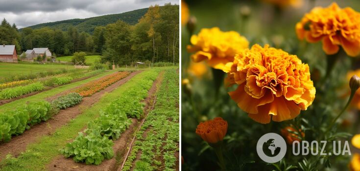 What flowers should definitely be planted in the vegetable garden: protect against pests and diseases