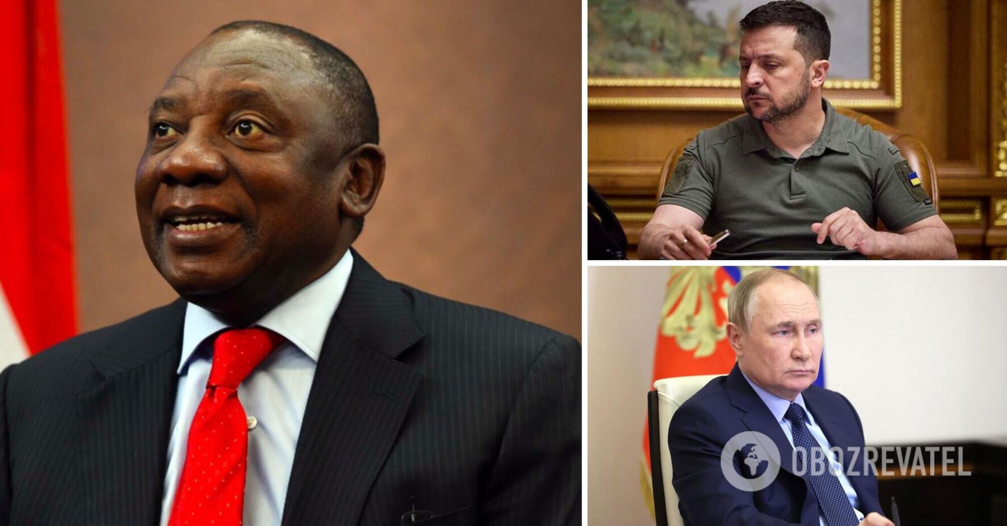 Zelensky confirmed that the President of South Africa wants to come to Ukraine with a "peace initiative": details