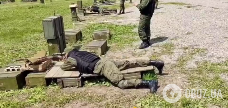 Russian snipers training