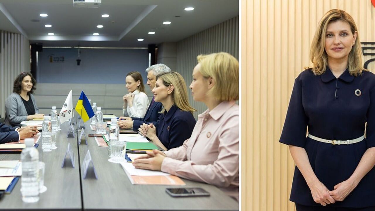 "When there is a criminal in the house who has come to kill, humanitarian aid alone will not save you." Olena Zelenska delivered a powerful speech in Seoul