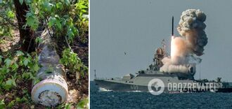 Failed to reach the target: a Russian 'Kalibr' missile fell in occupied Crimea