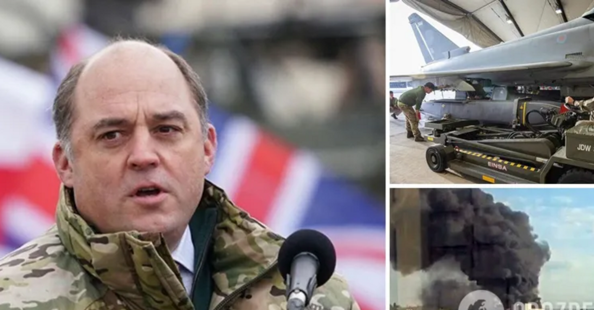 Wallace confirms that Ukraine has already used Storm Shadow missiles