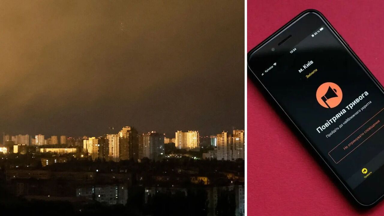 Occupiers launched missiles and drones at Kyiv, all targets were shot down by air defense forces: the falling debris caused a fire