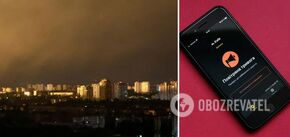 Occupiers launched missiles and drones at Kyiv, all targets were shot down by air defense forces: the falling debris caused a fire