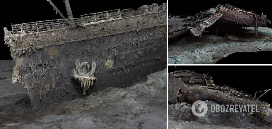 Researchers have created the first detailed 3D reconstruction of the Titanic. Photo