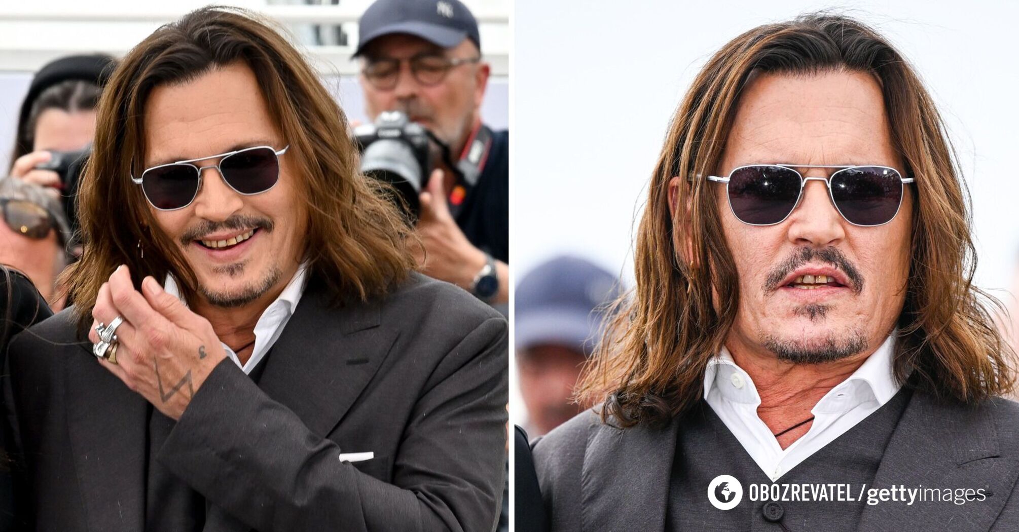 Johnny Depp scared fans with his "non-Hollywood" smile with rotten teeth. Photo.