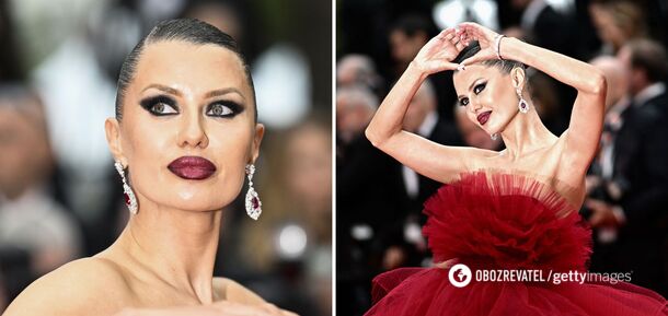 Victoria Bonya ponownie zhańbiła się w Cannes: prezenterka telewizyjna została wyśmiana nawet w Rosji
