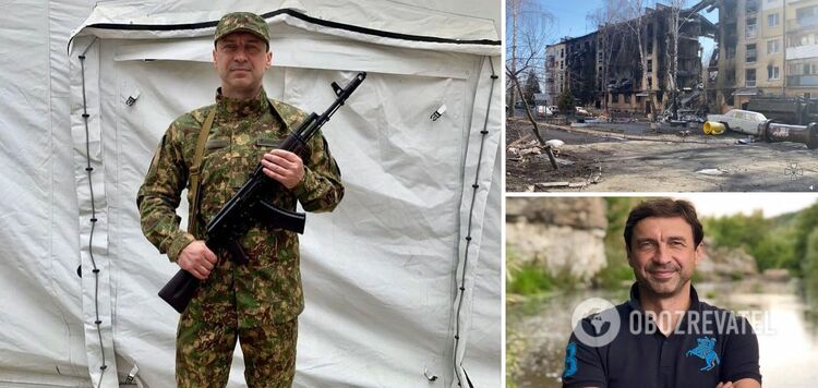 "Some people won't understand me": Dynamo legend who stayed in the basement of a house in Gostomel became a soldier of the Offensive Guard