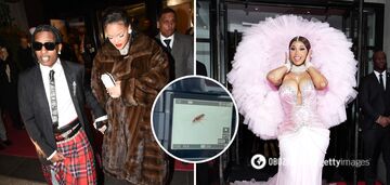 A cockroach on the carpet, a pregnant Rihanna being late, and Cardi B.'s cheating dress: the top 4 embarrassments at the Met Gala that will be discussed all year long