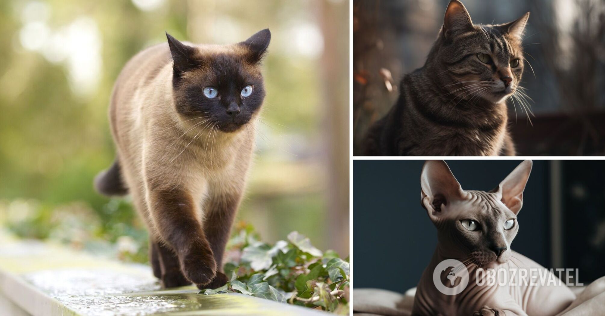 Which cats are the best at loving: breeds and photos