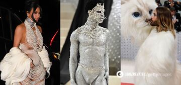 Jared Leto in a cat costume and Kim Kardashian in pearls: the weirdest looks of Met Gala-2023