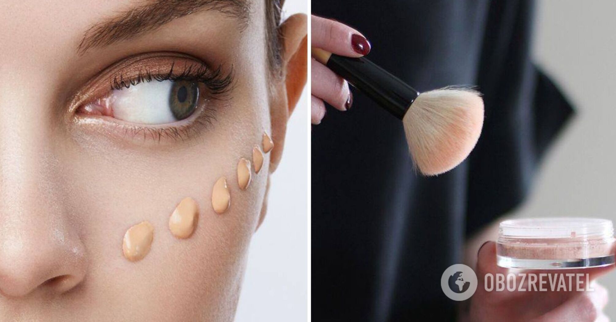 Turn your face into a mask! 5 mistakes in the use of powder and foundation that should not be made