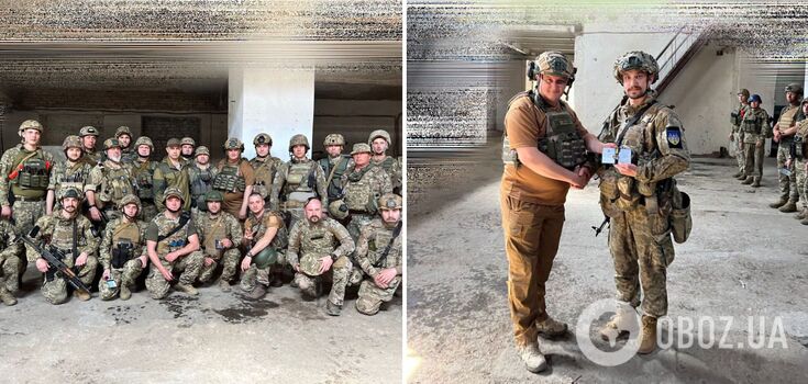 Ukrainian soldiers awarded in the Kherson region