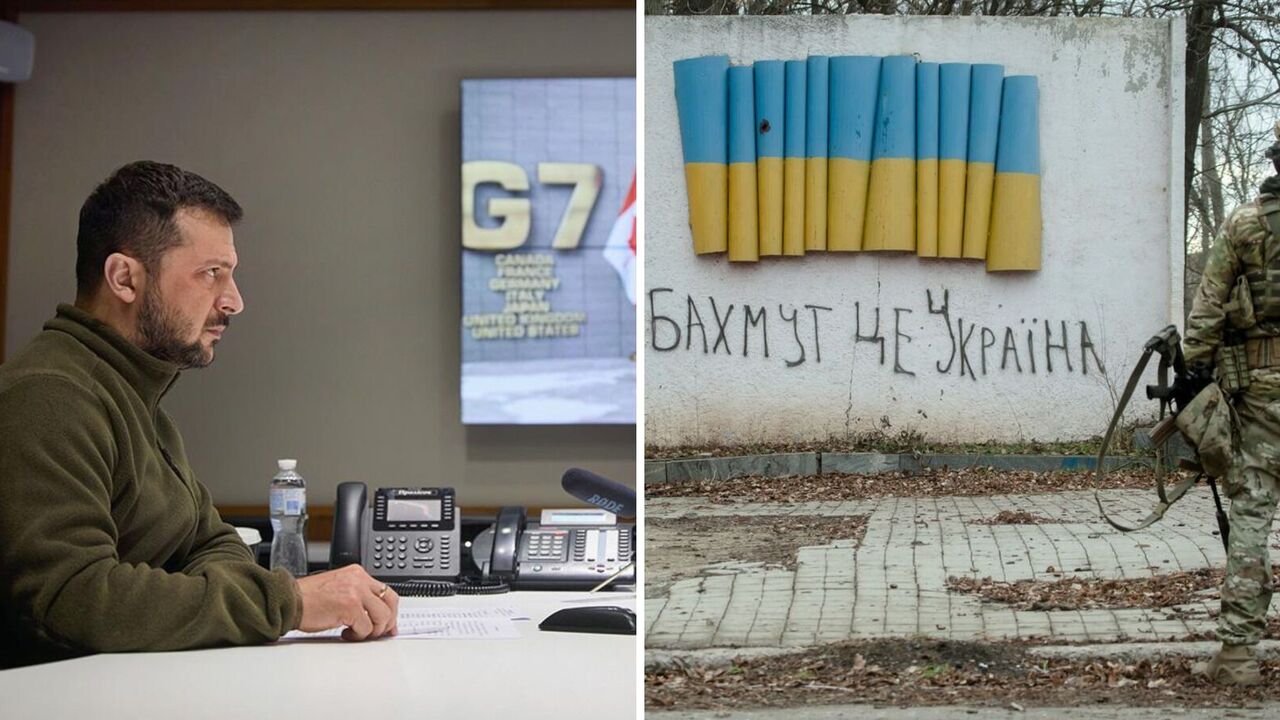 Zeleński o Bachmut: teraz istnieje tylko w naszych sercach!