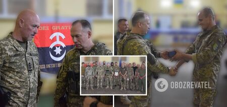 Syrsky visited the front line in the Bakhmut direction and awarded Ukrainian soldiers. Photo and video