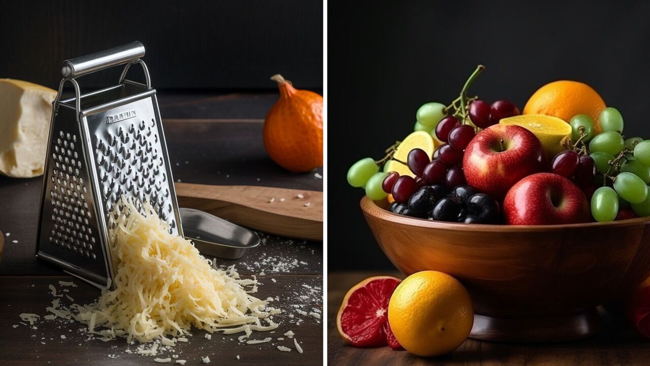 How to quickly wash a dirty grater: a popular fruit will help