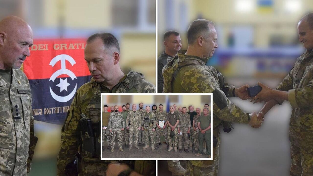 Syrsky visited the front line in the Bakhmut direction and awarded Ukrainian soldiers. Photo and video