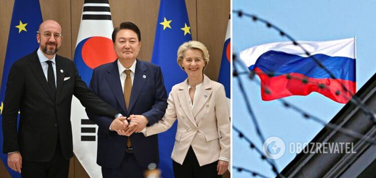 EU and Korean leaders call on Russia to immediately withdraw its troops from Ukraine and promise to increase pressure on the Kremlin