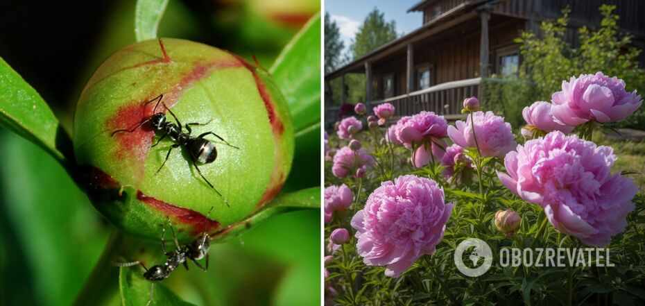 How to get rid of ants on peonies: simple ways to save the bush
